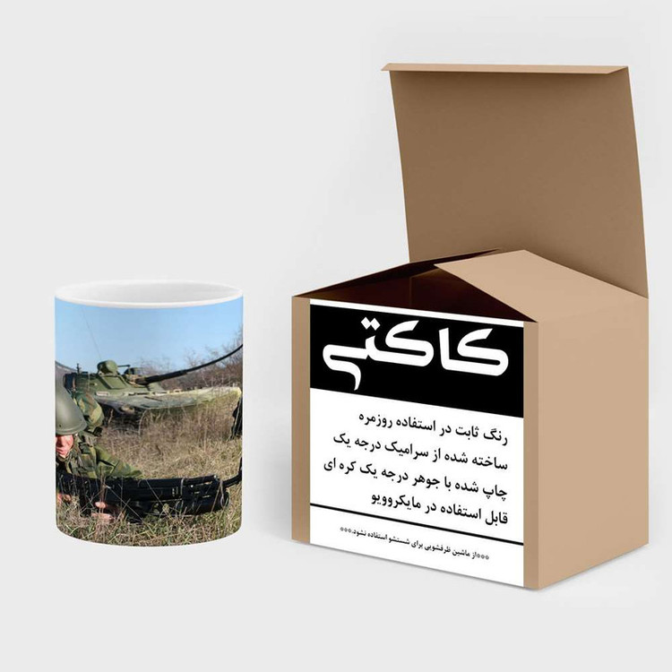 ماگ ( جعبه کادویی رایگان) چیتوکالا مدل سرباز کد mgh15526
