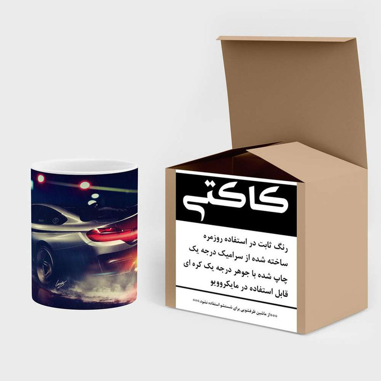 ماگ ( جعبه کادویی رایگان) چیتوکالا مدل ماشین کد mgh16046