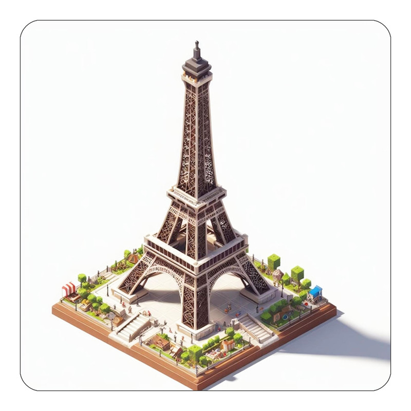 مگنت یخچالی چیتوکالا طرح پاریس Paris مدل mp56531