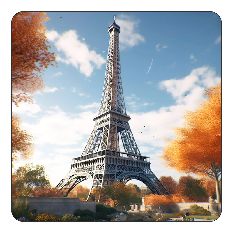 مگنت یخچالی چیتوکالا طرح پاریس Paris مدل mp57228