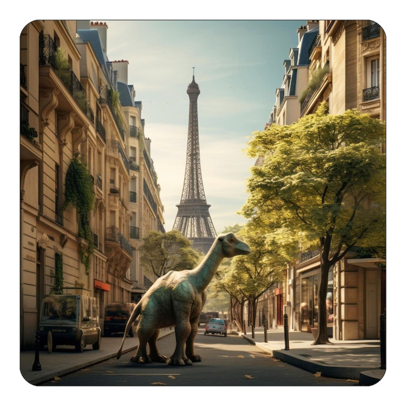 مگنت یخچالی چیتوکالا طرح پاریس Paris مدل mp57856