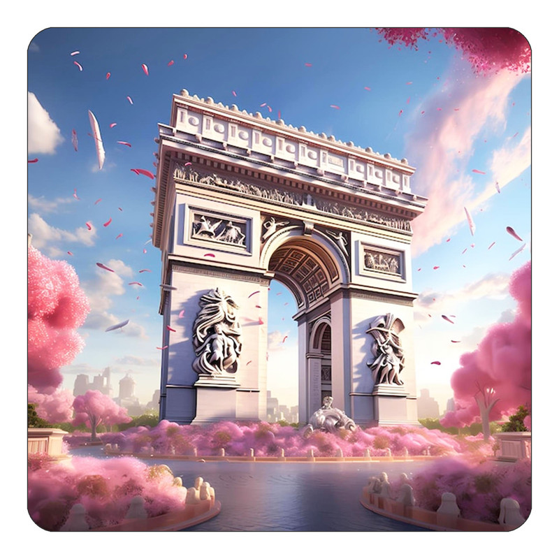 مگنت یخچالی چیتوکالا طرح پاریس Paris مدل mp57974