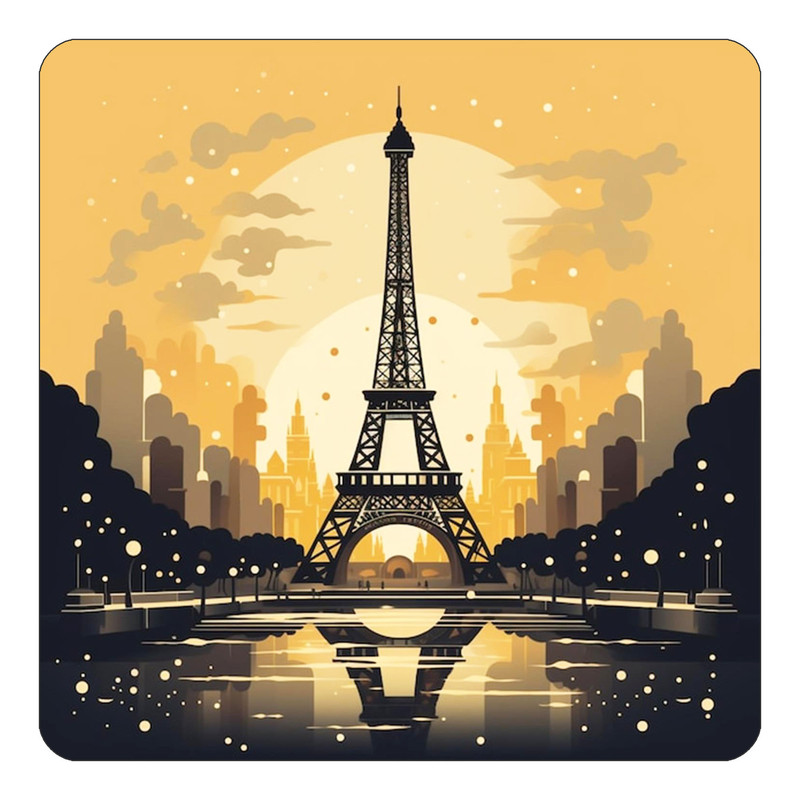 مگنت یخچالی چیتوکالا طرح پاریس Paris مدل mp57955