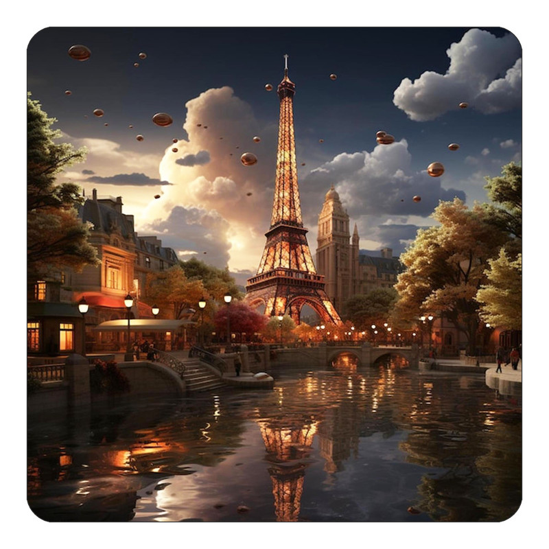 مگنت یخچالی چیتوکالا طرح پاریس Paris مدل mp58640