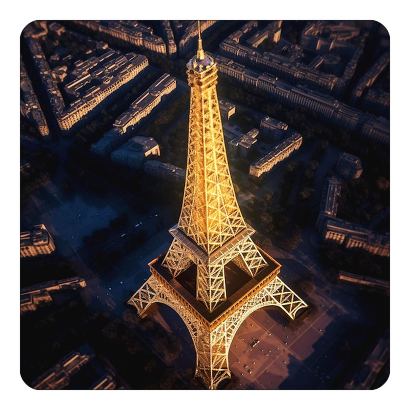 مگنت یخچالی چیتوکالا طرح پاریس Paris مدل mp58807