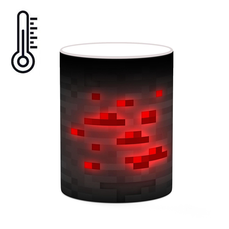 ماگ ( جعبه کادویی رایگان)  حرارتی چیتوکالا طرح ماینکرافت minecraft مدل mgh41570