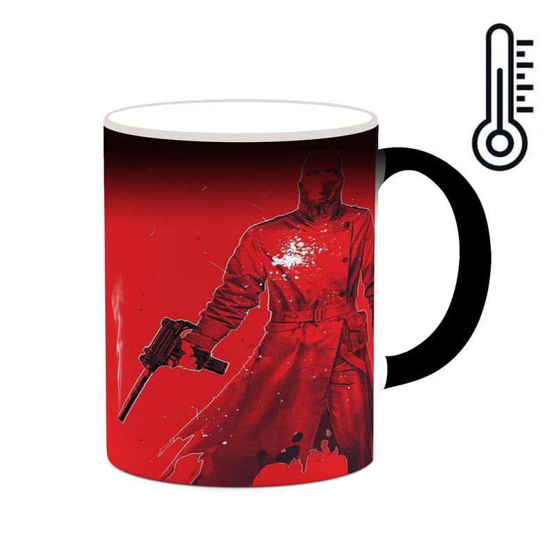 ماگ ( جعبه کادویی رایگان)  حرارتی چیتوکالا مدل رد هود Red Hood کد mgh39708