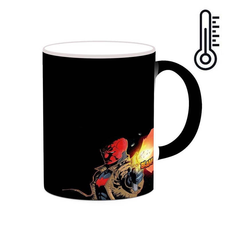 ماگ ( جعبه کادویی رایگان)  حرارتی چیتوکالا مدل رد هود Red Hood کد mgh39712