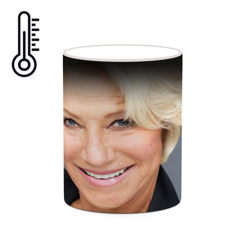 ماگ ( جعبه کادویی رایگان)  حرارتی چیتوکالا طرح Helen Mirren مدل mgh26060