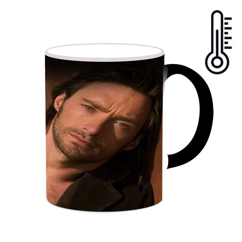 ماگ ( جعبه کادویی رایگان)  حرارتی چیتوکالا طرح هیو جکمن Hugh Jackman مدل mgh26098