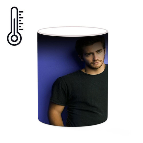ماگ ( جعبه کادویی رایگان) حرارتی چیتوکالا طرح Jake Gyllenhaal مدل mgh26129