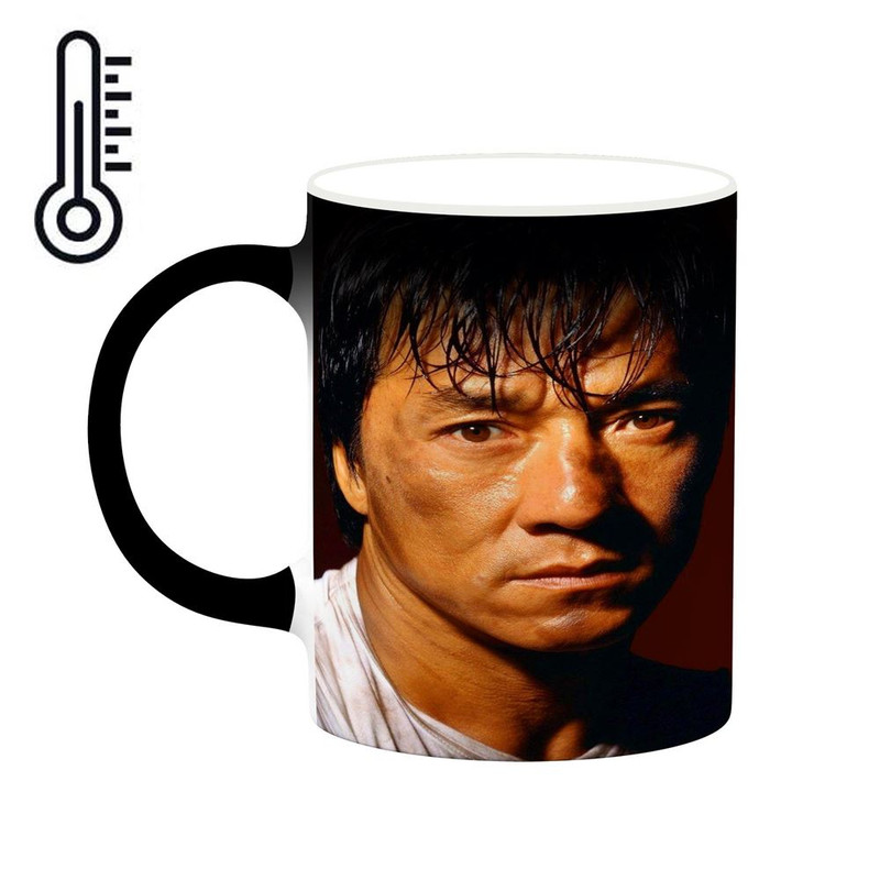 ماگ ( جعبه کادویی رایگان)  حرارتی چیتوکالا طرح جکی چان Jackie Chan مدل mgh26120