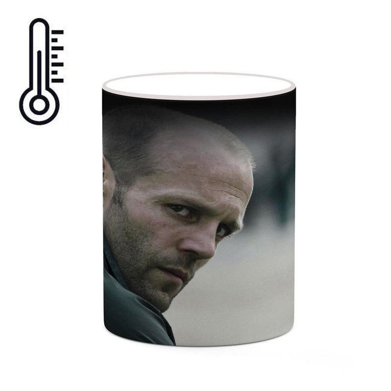 ماگ ( جعبه کادویی رایگان)  حرارتی چیتوکالا طرح جیسون استاتهام Jason Statham مدل mgh26225