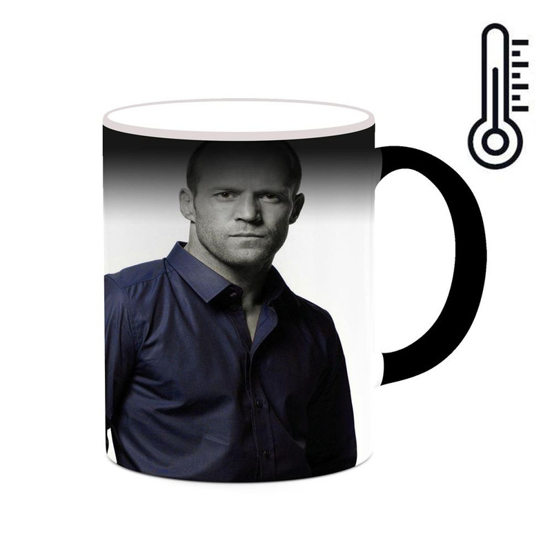 ماگ ( جعبه کادویی رایگان)  حرارتی چیتوکالا طرح جیسون استاتهام Jason Statham مدل mgh26227