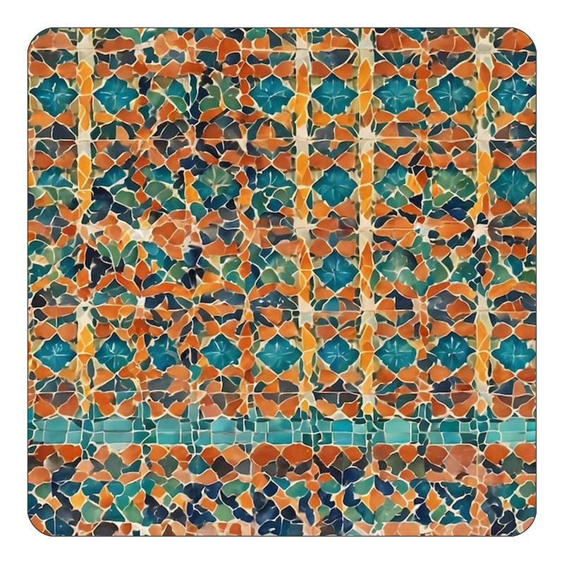 مگنت یخچالی چیتوکالا طرح اسلیمی مدل mp76891