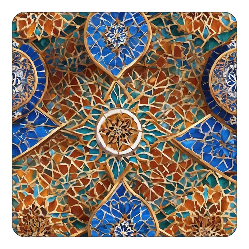 مگنت یخچالی چیتوکالا طرح اسلیمی مدل mp76902