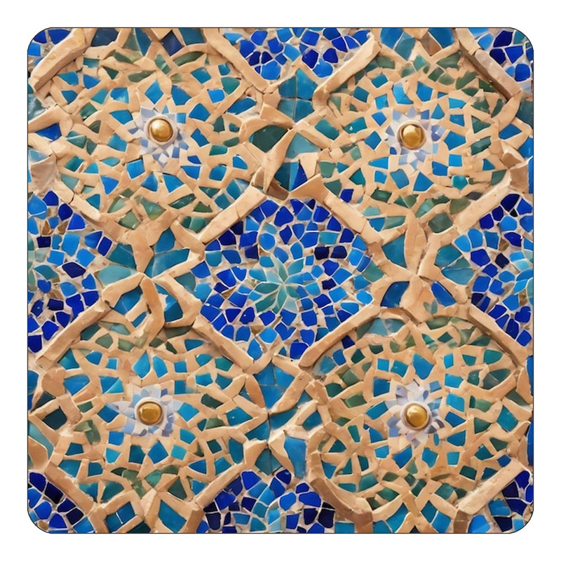 مگنت یخچالی چیتوکالا طرح اسلیمی مدل mp76877