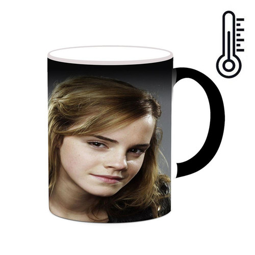ماگ ( جعبه کادویی رایگان) حرارتی چیتوکالا طرح اما واتسون Emma Watson مدل mgh26001
