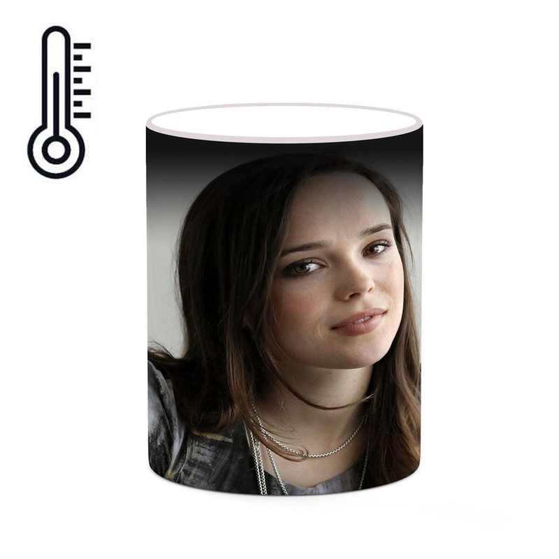 ماگ ( جعبه کادویی رایگان)  حرارتی چیتوکالا طرح Ellen Page مدل mgh25877
