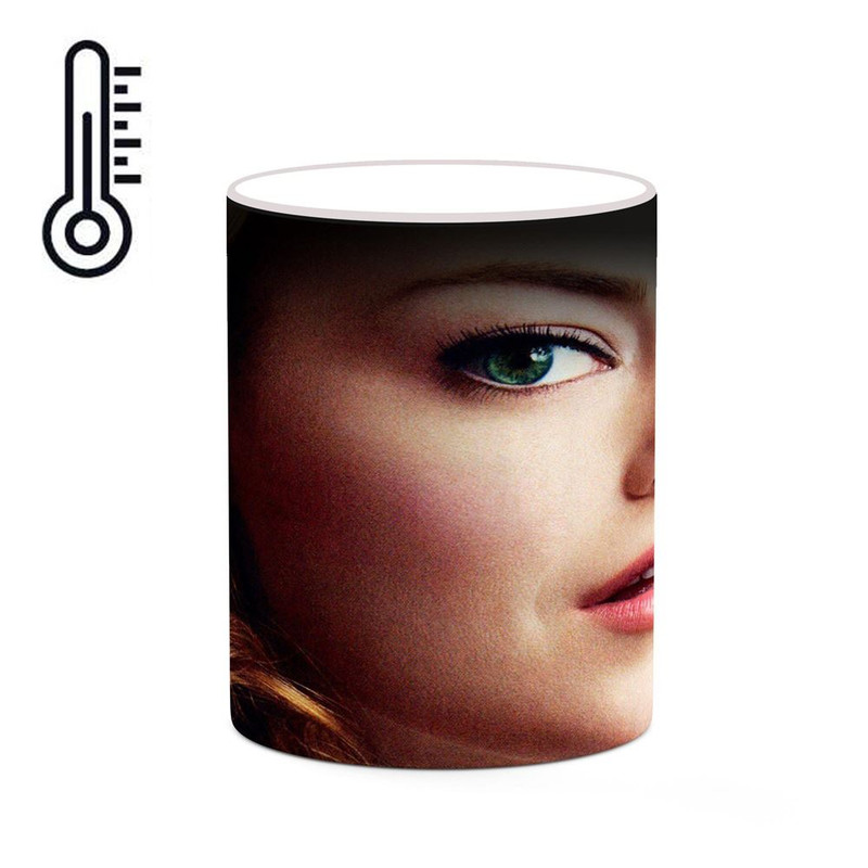 ماگ ( جعبه کادویی رایگان)  حرارتی چیتوکالا طرح اما استون Emma Stone مدل mgh25933
