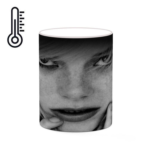 ماگ ( جعبه کادویی رایگان) حرارتی چیتوکالا طرح اما استون Emma Stone مدل mgh25946