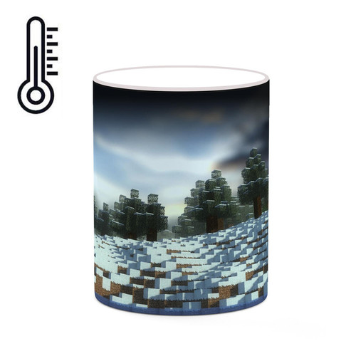 ماگ ( جعبه کادویی رایگان) حرارتی چیتوکالا طرح ماینکرافت minecraft مدل mgh41090