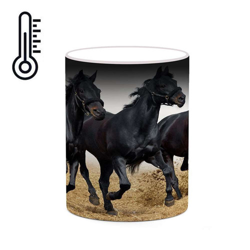 ماگ ( جعبه کادویی رایگان) حرارتی چیتوکالا مدل اسب کد mgh24140