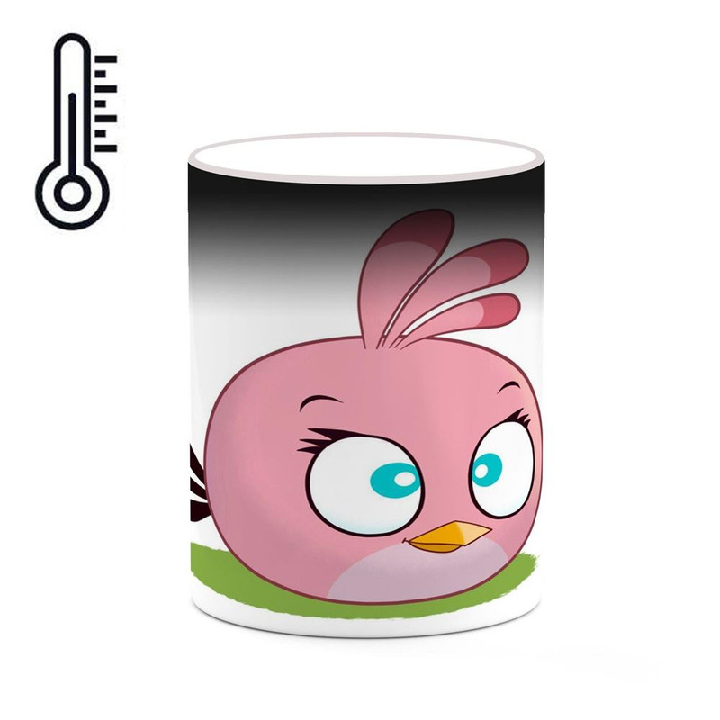 ماگ ( جعبه کادویی رایگان)  حرارتی چیتوکالا مدل بازی پرندگان خشمگین Angry Birds کد mgh27490