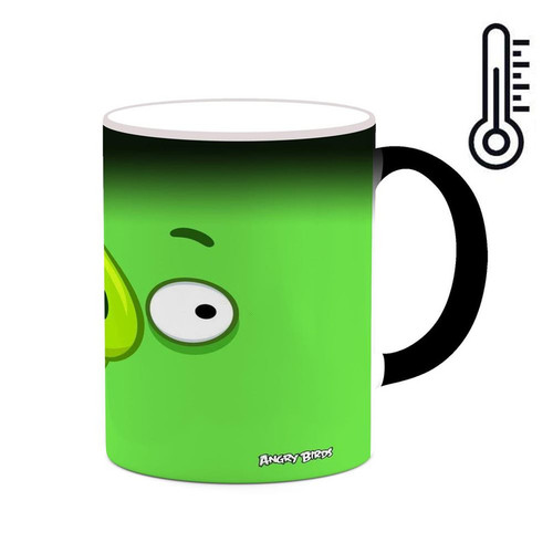 ماگ ( جعبه کادویی رایگان) حرارتی چیتوکالا مدل بازی پرندگان خشمگین Angry Birds کد mgh27491