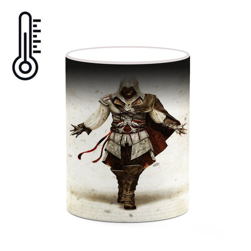 ماگ ( جعبه کادویی رایگان)  حرارتی چیتوکالا مدل بازی اساسینز کرید Assassin's Creed کد mgh27502