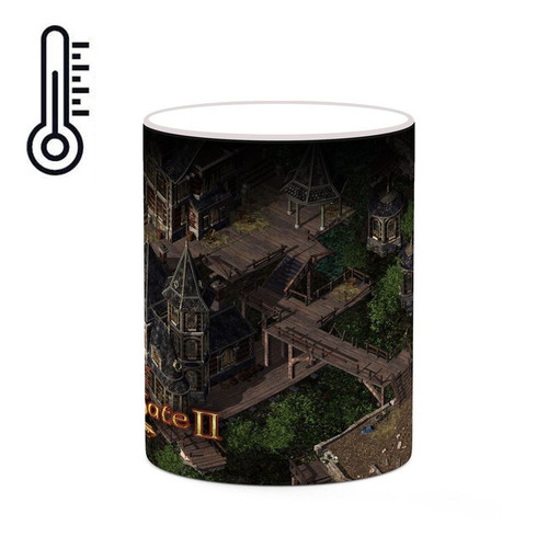 ماگ ( جعبه کادویی رایگان) حرارتی چیتوکالا مدل بازی Baldur's Gate IIː Shadows Of Amn کد mgh27542
