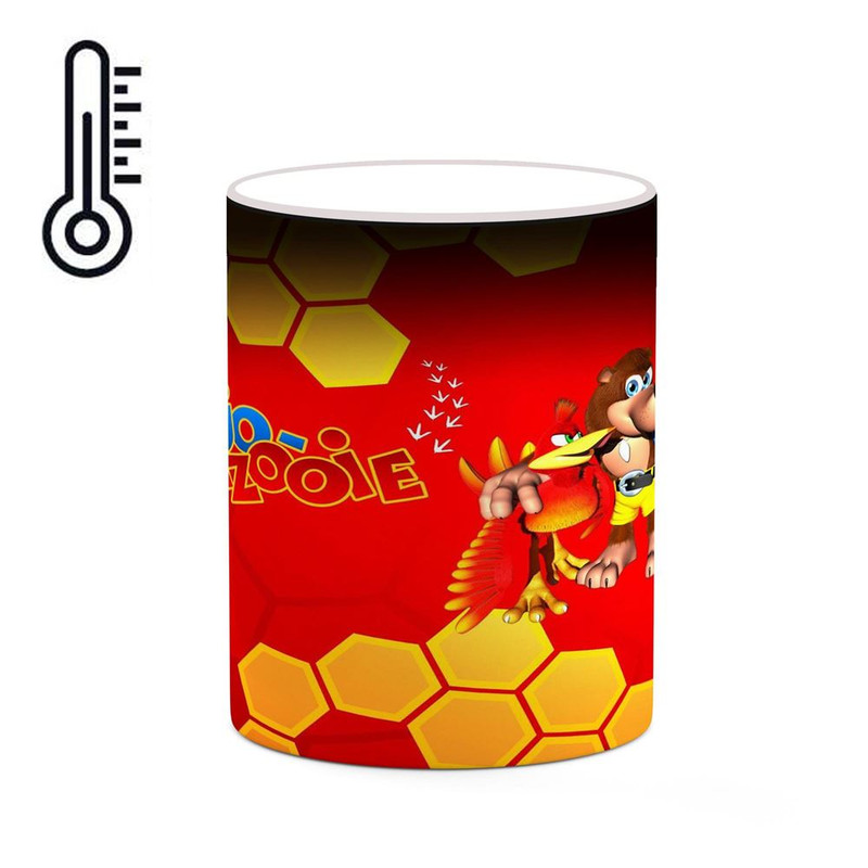 ماگ ( جعبه کادویی رایگان)  حرارتی چیتوکالا مدل بازی Banjo-Kazooie کد mgh27545
