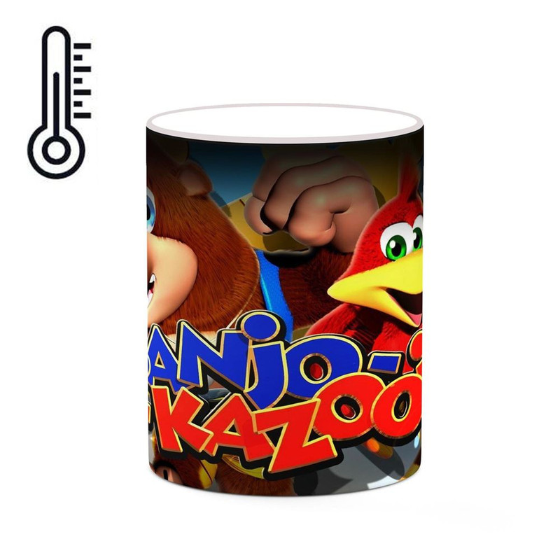 ماگ ( جعبه کادویی رایگان)  حرارتی چیتوکالا مدل بازی Banjo-Kazooie کد mgh27550