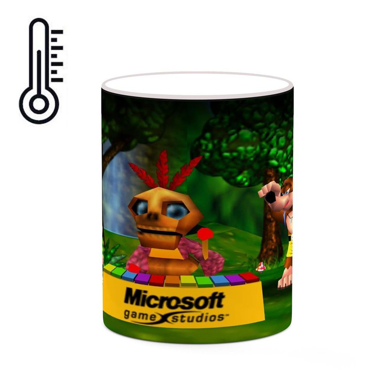 ماگ ( جعبه کادویی رایگان)  حرارتی چیتوکالا مدل بازی Banjo-Kazooie کد mgh27555