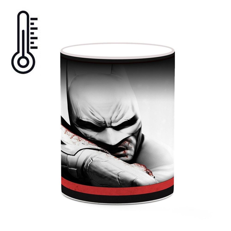 ماگ ( جعبه کادویی رایگان)  حرارتی چیتوکالا مدل بازی بتمن Batman Arkham City کد mgh27600