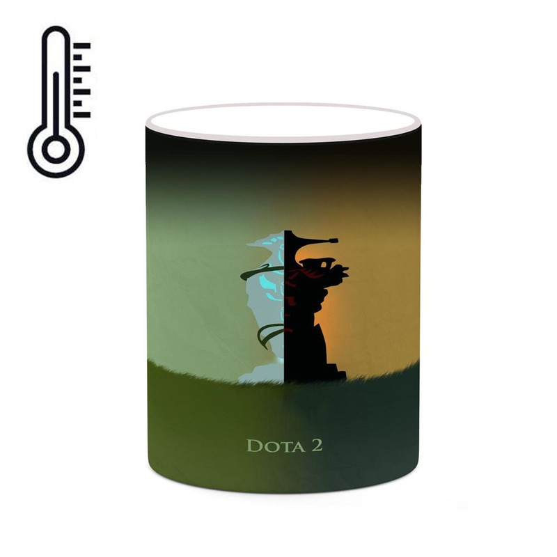 ماگ ( جعبه کادویی رایگان)  حرارتی چیتوکالا مدل بازی دوتا Dota 2 کد mgh28272