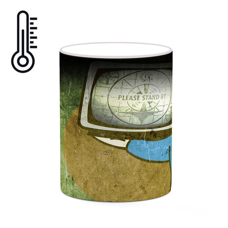 ماگ ( جعبه کادویی رایگان)  حرارتی چیتوکالا مدل بازی Fallout 3 کد mgh28349