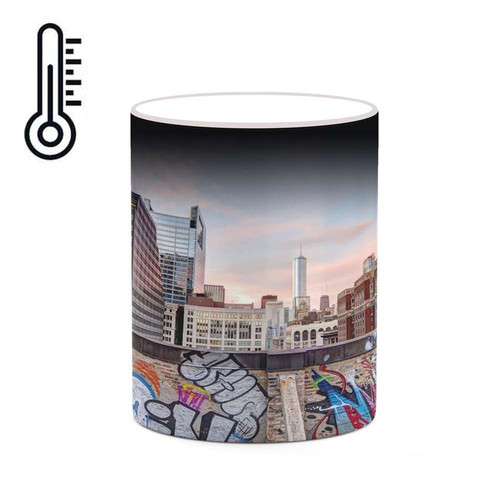 ماگ ( جعبه کادویی رایگان) حرارتی چیتوکالا مدل Grafiti کد mgh20452
