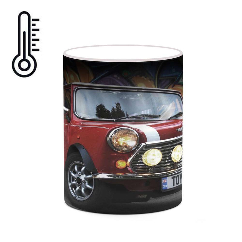 ماگ ( جعبه کادویی رایگان)  حرارتی چیتوکالا مدل Grafiti کد mgh20483