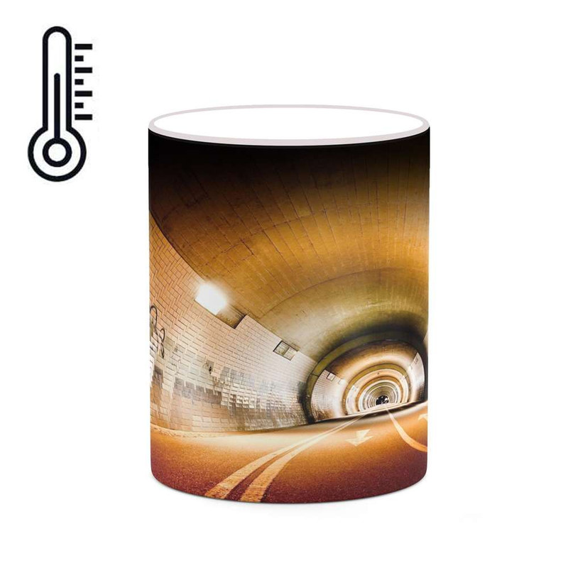 ماگ ( جعبه کادویی رایگان)  حرارتی چیتوکالا مدل Grafiti کد mgh20503