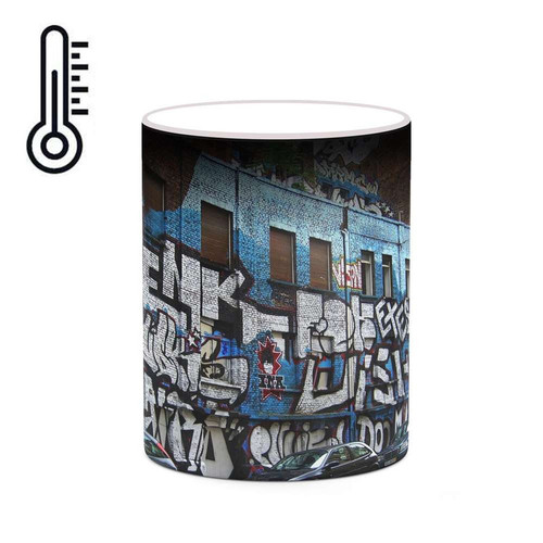 ماگ ( جعبه کادویی رایگان) حرارتی چیتوکالا مدل Grafiti کد mgh20508