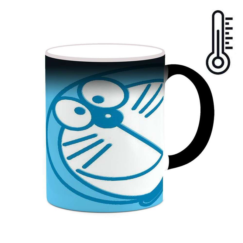 ماگ ( جعبه کادویی رایگان)  حرارتی چیتوکالا مدل کارتون Doraemon کد mgh22520