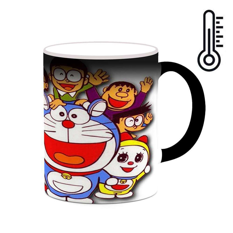 ماگ ( جعبه کادویی رایگان)  حرارتی چیتوکالا مدل کارتون Doraemon کد mgh22531