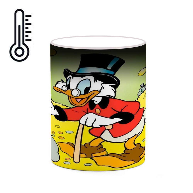 ماگ ( جعبه کادویی رایگان)  حرارتی چیتوکالا مدل کارتون DuckTales کد mgh22549