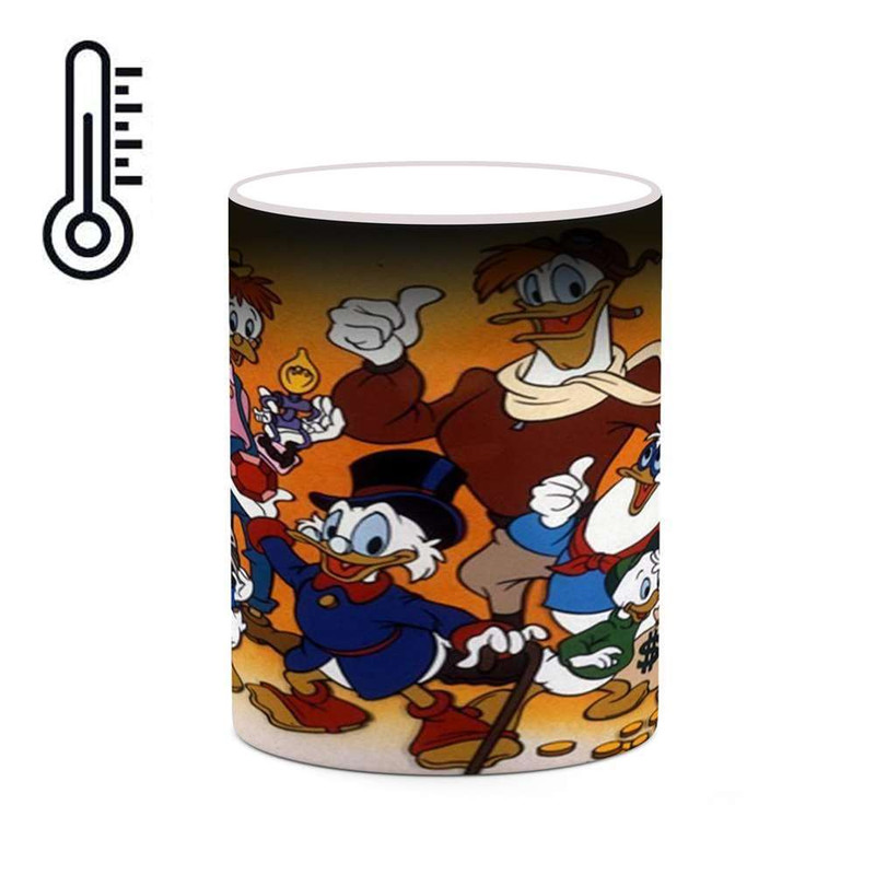 ماگ ( جعبه کادویی رایگان)  حرارتی چیتوکالا مدل کارتون DuckTales کد mgh22557
