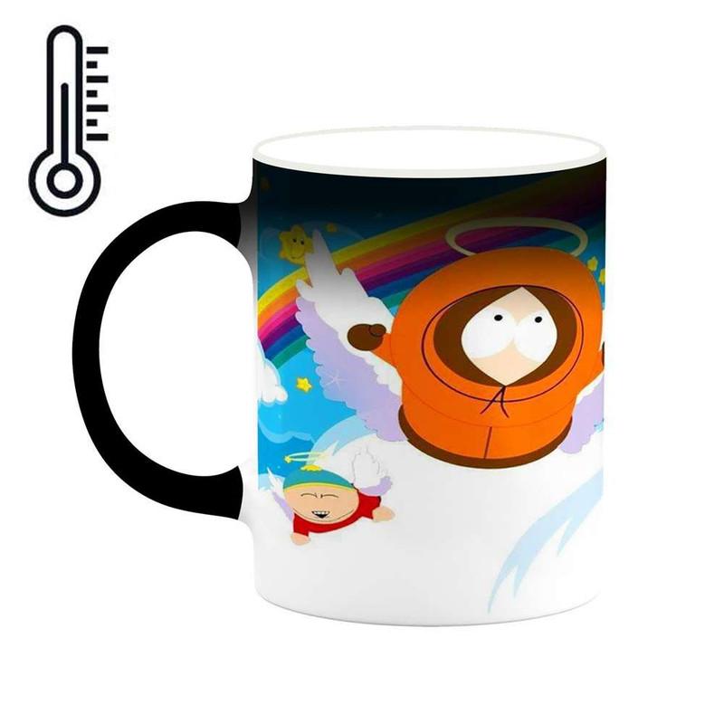 ماگ ( جعبه کادویی رایگان)  حرارتی چیتوکالا مدل کارتون South Park کد mgh23118