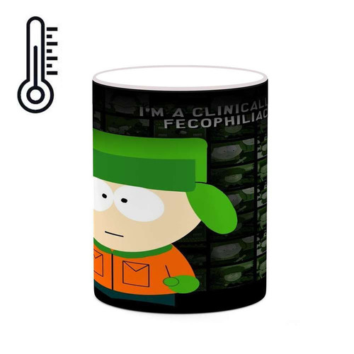 ماگ ( جعبه کادویی رایگان) حرارتی چیتوکالا مدل کارتون South Park کد mgh23138