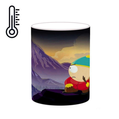 ماگ ( جعبه کادویی رایگان) حرارتی چیتوکالا مدل کارتون South Park کد mgh23140