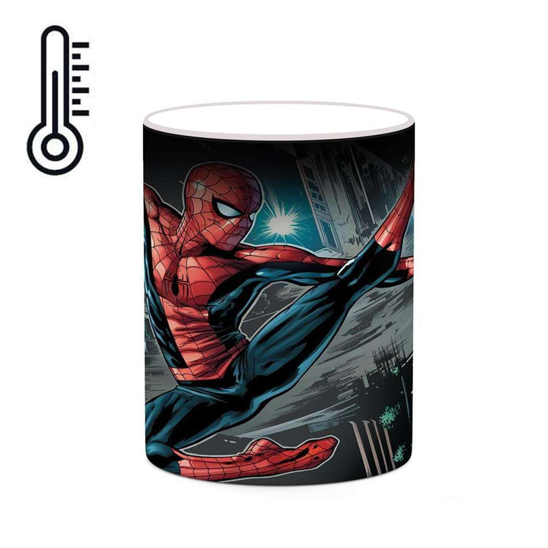 ماگ ( جعبه کادویی رایگان)  حرارتی چیتوکالا مدل کارتون Spider Man کد mgh23153