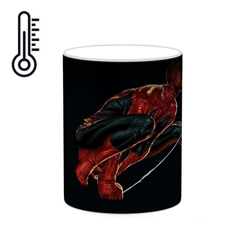 ماگ ( جعبه کادویی رایگان)  حرارتی چیتوکالا مدل کارتون Spider Man کد mgh23155